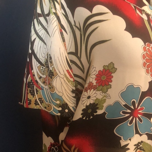 VINTAGE floral/colourful blouse - Picture 5 of 10